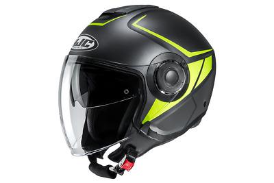 NERO OPACO/GIALLO FLUO CAMET 169074 I40N CASCO JET