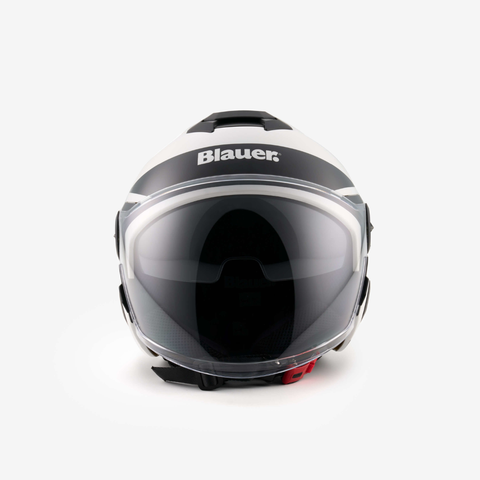 Casco Blauer H07 Demi Jet DJ-01 Bianco