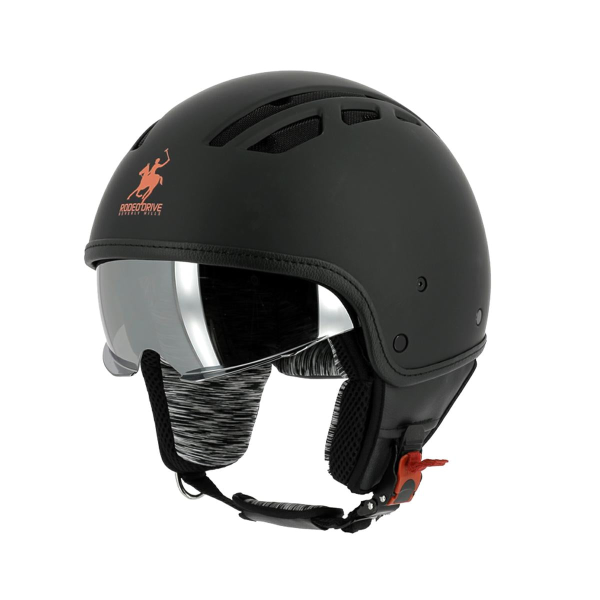 casco rodeo AREATO NERO OPACO