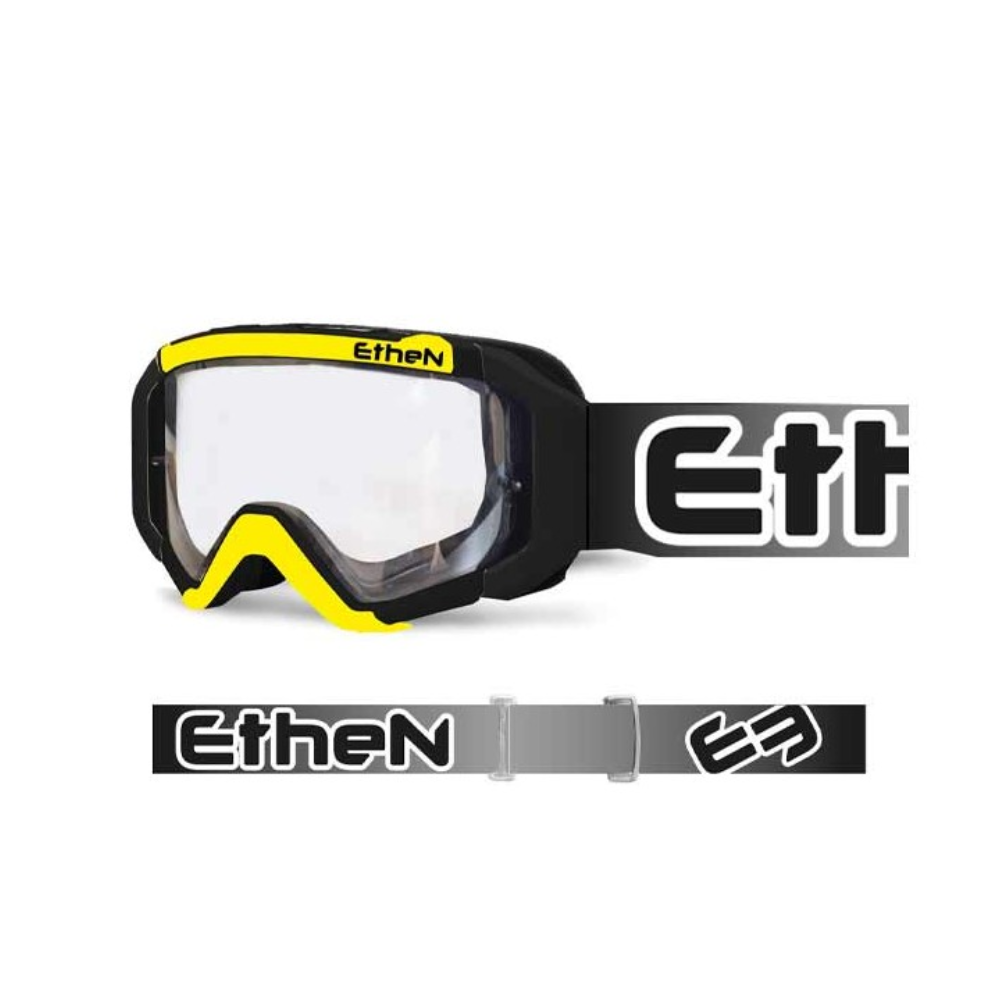 OCCHIALONI ETHEN 05 BASIC NERO/GIALLO