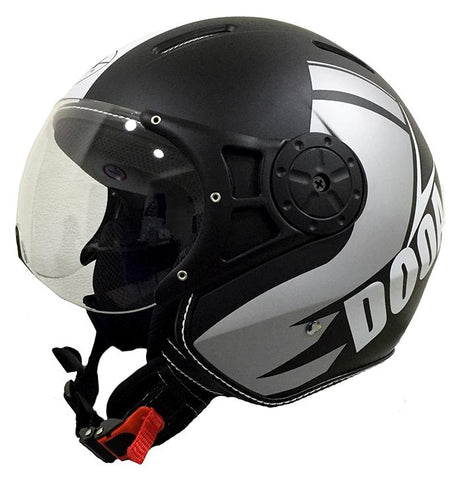 CASCO DOOA NERO BIANCO