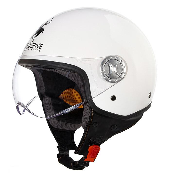 CASCO D/JET VISIERA BIANCO