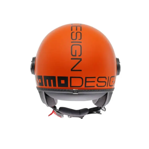 CASCO MOMO DESIGN CLASSIC 06 ARANCIO/NERO