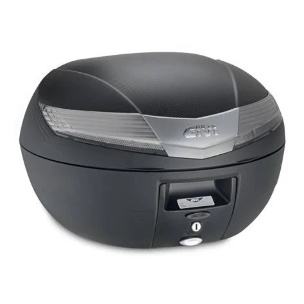 VALIGIA GIVI V40 NERA C/CATAD FUME' NERO