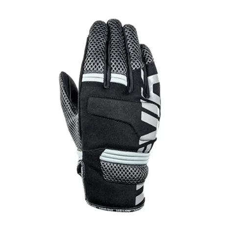 GUANTI SHAMAL IN TESSUTO NERO GRIGIO esti