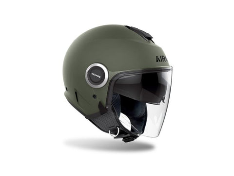 CASCO AIROH HELYOS 06 VERDE MILITARE VERDE MILITARE OPAC