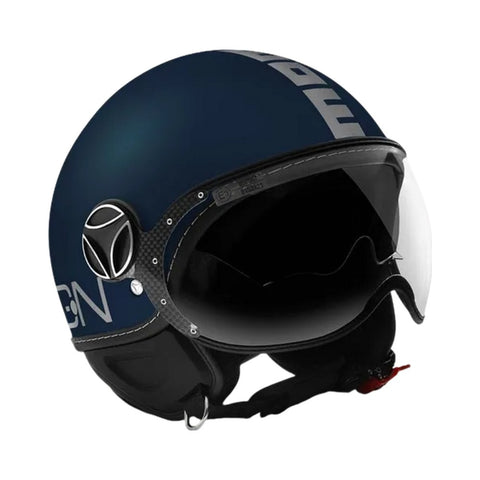 CASCO MOMO FIGHTER PLUS 010 BLU/NAV f.s.