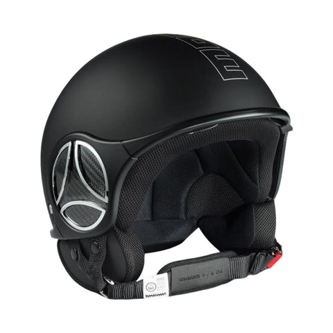 CASCO DJ NUOVO MINIMOMO NERO OPACO