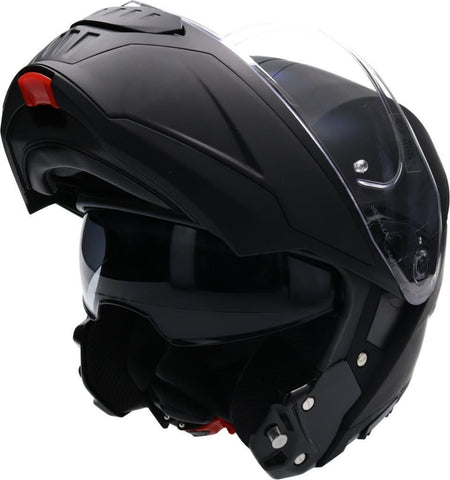 CASCO 111 MODULARE GULLWING SOLID NEW NERO OPACO