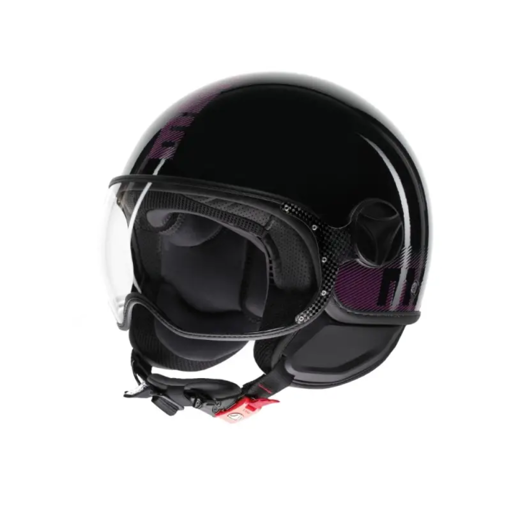 CASCO MOMO DESIGN CLASSIC 06 STRIPES GLITTER/NRFUCS