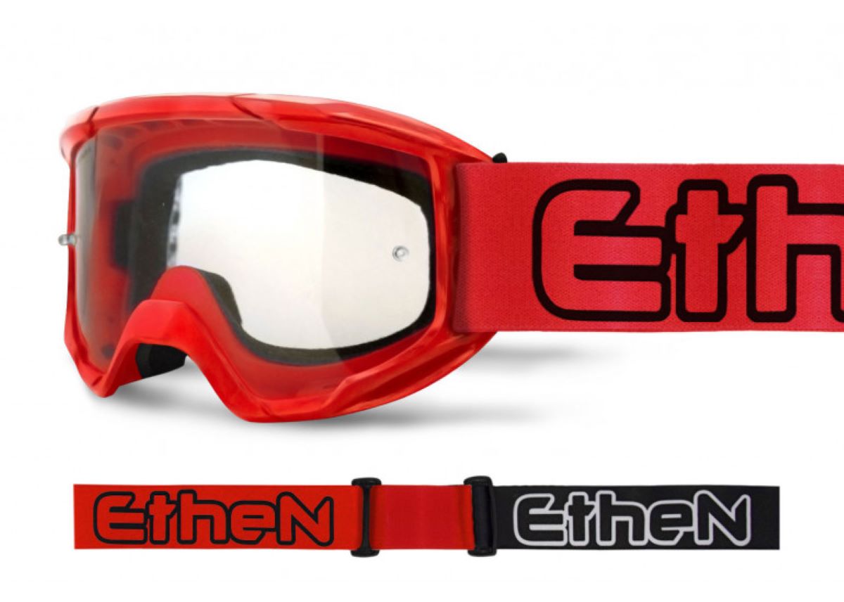 OCCHIALONI ETHEN 06 BASIC ROSSO NERO
