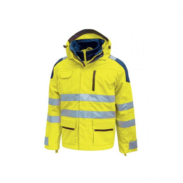 PARKA BACKER GIALLO FLUO