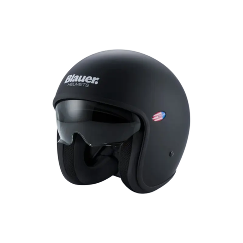 CASCO BLAUER H07 PILOT 06 NERO OPACO