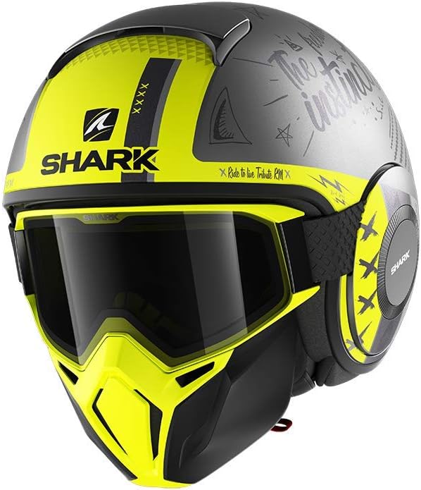 STREET DRAK NERO/GIALLO TRIBUTE ASY HE3320 F.S.