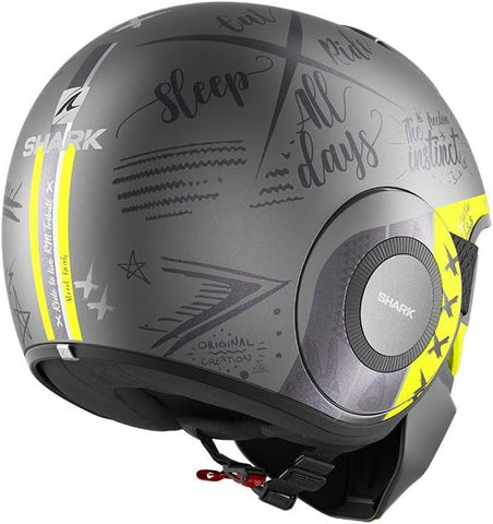 STREET DRAK NERO/GIALLO TRIBUTE ASY HE3320 F.S.