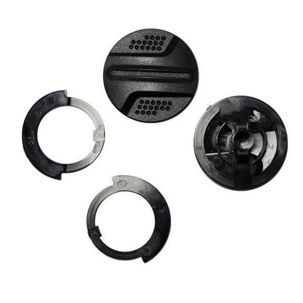 MECC. VISIERA (DX-SX) CASCO H111 NERO